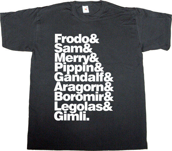 Lord Of The Rings Lotr Helvetica T Shirt Ephemeral - Star Wars Holiday Special Shirt (567x499), Png Download