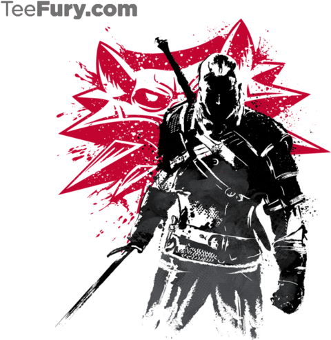 The Witcher Sumi-e - Sumi E Video Games (571x504), Png Download