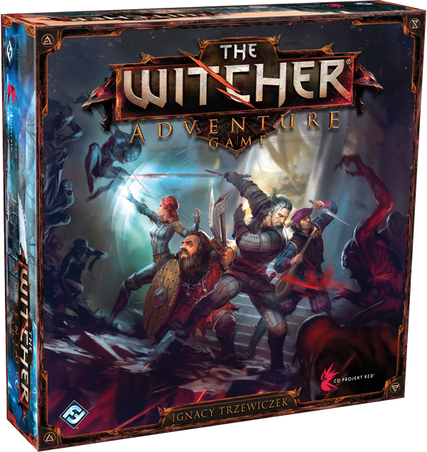 The Witcher Adventure Game - Witcher Board Game (600x636), Png Download