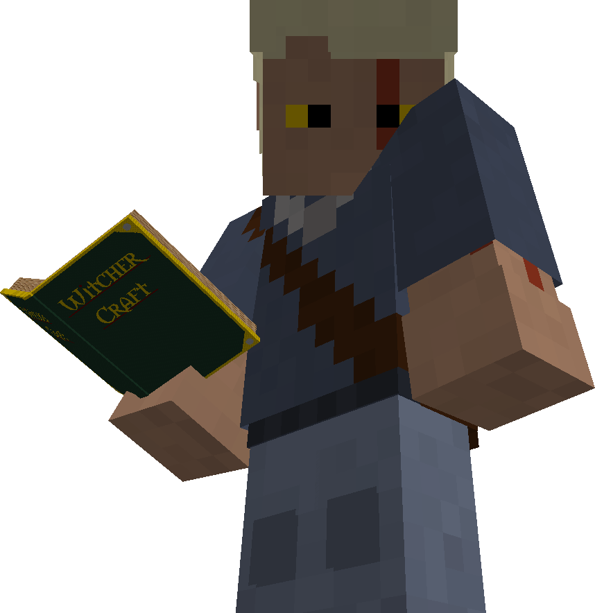 Witchercraft Adds Enchantments, Magic, Blocks, Items, - Minecraft (858x884), Png Download