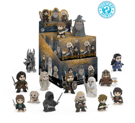 Funko Lord Of The Rings Mystery Minis (560x560), Png Download