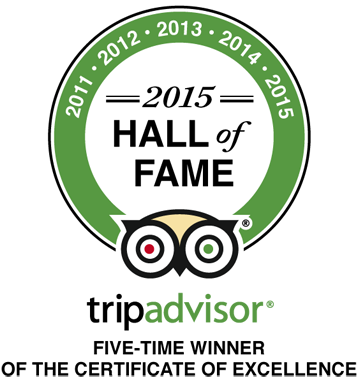Tripadvisor 2015 Hall Of Fame Experience Belfast - Tripadvisor Certificate Of Excellence 2018 Png (400x397), Png Download