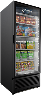 Imbera 31" Wide Freezer Merchandiser With One Hinged - Imbera 6319 (376x338), Png Download