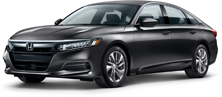 New 2018 Honda Accord Sedan Ex-l - 2017 Black Honda Accord (640x543), Png Download