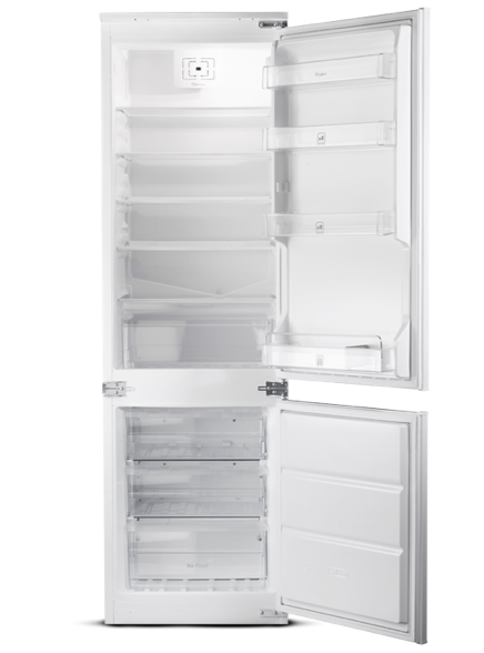 Integrated Fridge Freezers - Hotpoint (436x588), Png Download