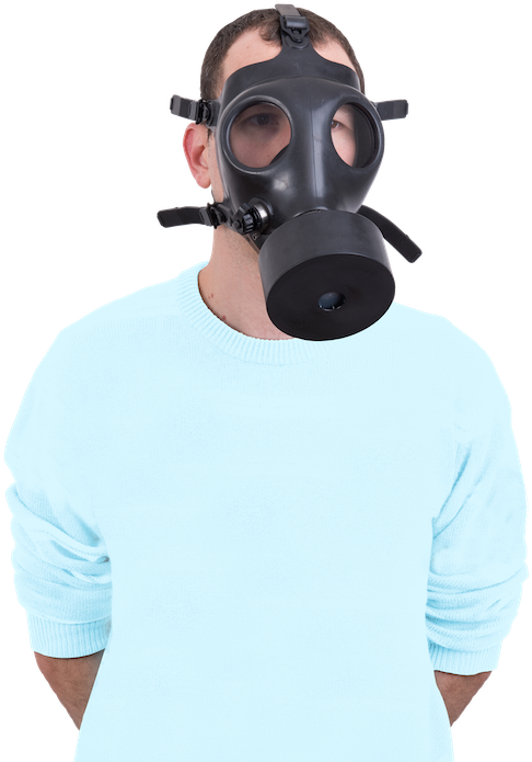 Read More - Gas Mask (530x709), Png Download