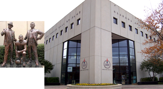 Alabama Sports Hall Of Fame Birmingham Alabama (650x354), Png Download