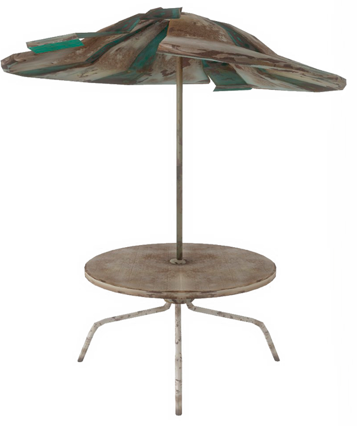 Download Fo4 Patio Table Fallout 4 PNG Image with No Background