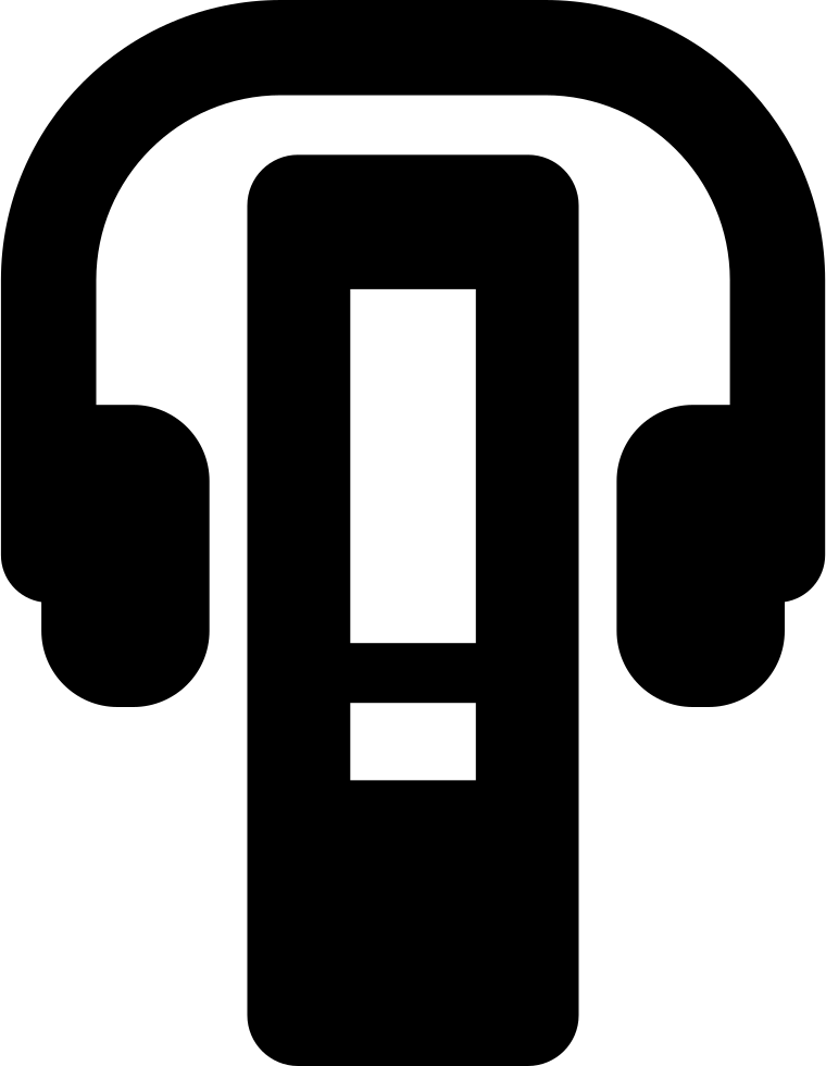 Mp3 Player With Headphones - Mp3 Player (760x980), Png Download