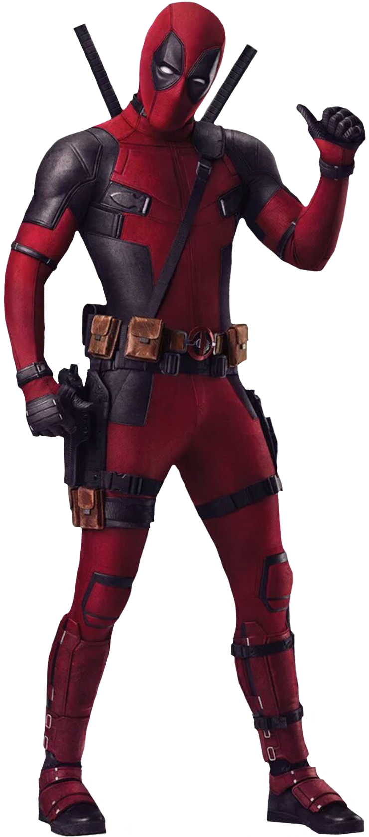 Deadpool - Deadpool Png (740x1677), Png Download