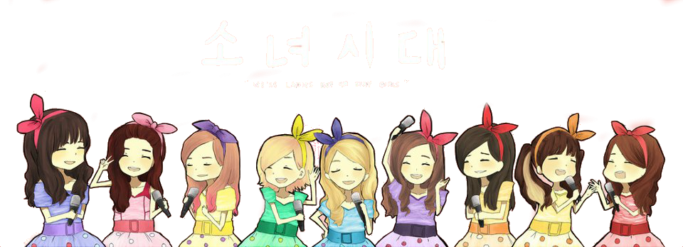Girl's Generation/snsd Which Snsd Chibi Do Toi Like - Cartoon (960x348), Png Download
