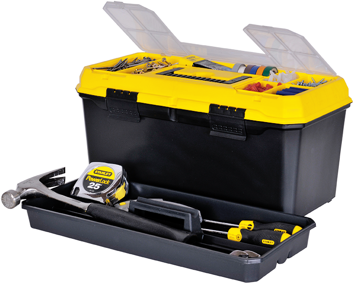 Hand Tools & Storage - Black And Decker Tools Png (718x617), Png Download