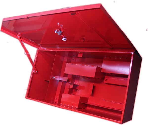 Custom Tool Boxes - Fabricated Toolbox (600x592), Png Download
