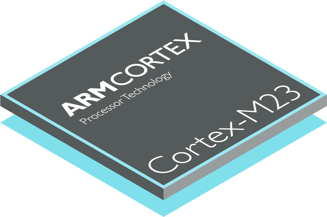 Arm Cortex M23 Is The Smallest And Most Energy Efficient - Arm Cortex M Logo (1105x768), Png Download