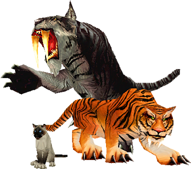 World Of Warcraft Feline (389x350), Png Download