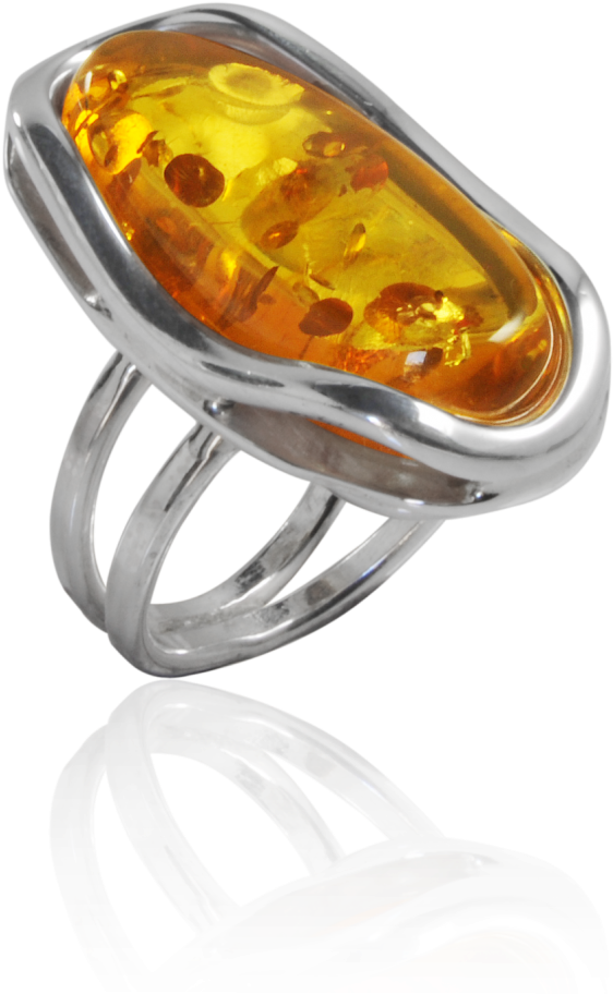 Anelli In Ambra E Argento (1126x1126), Png Download