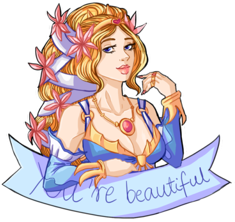 Aphrodite Smite - Aphrodite (500x500), Png Download