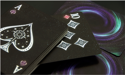Starlight Black Hole Deck By Collectable Playing Cards (400x400), Png Download