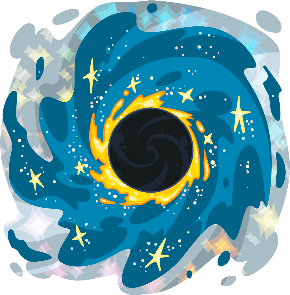 Black Hole - Illustration (1024x1024), Png Download