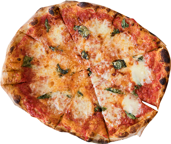 Slab Town Pizza (611x507), Png Download