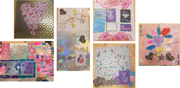 Mod Podge Collage - Collage (600x292), Png Download