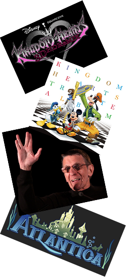 Contents Collage 4 - Kingdom Hearts Tribute Album Disney Ver. (250x550), Png Download