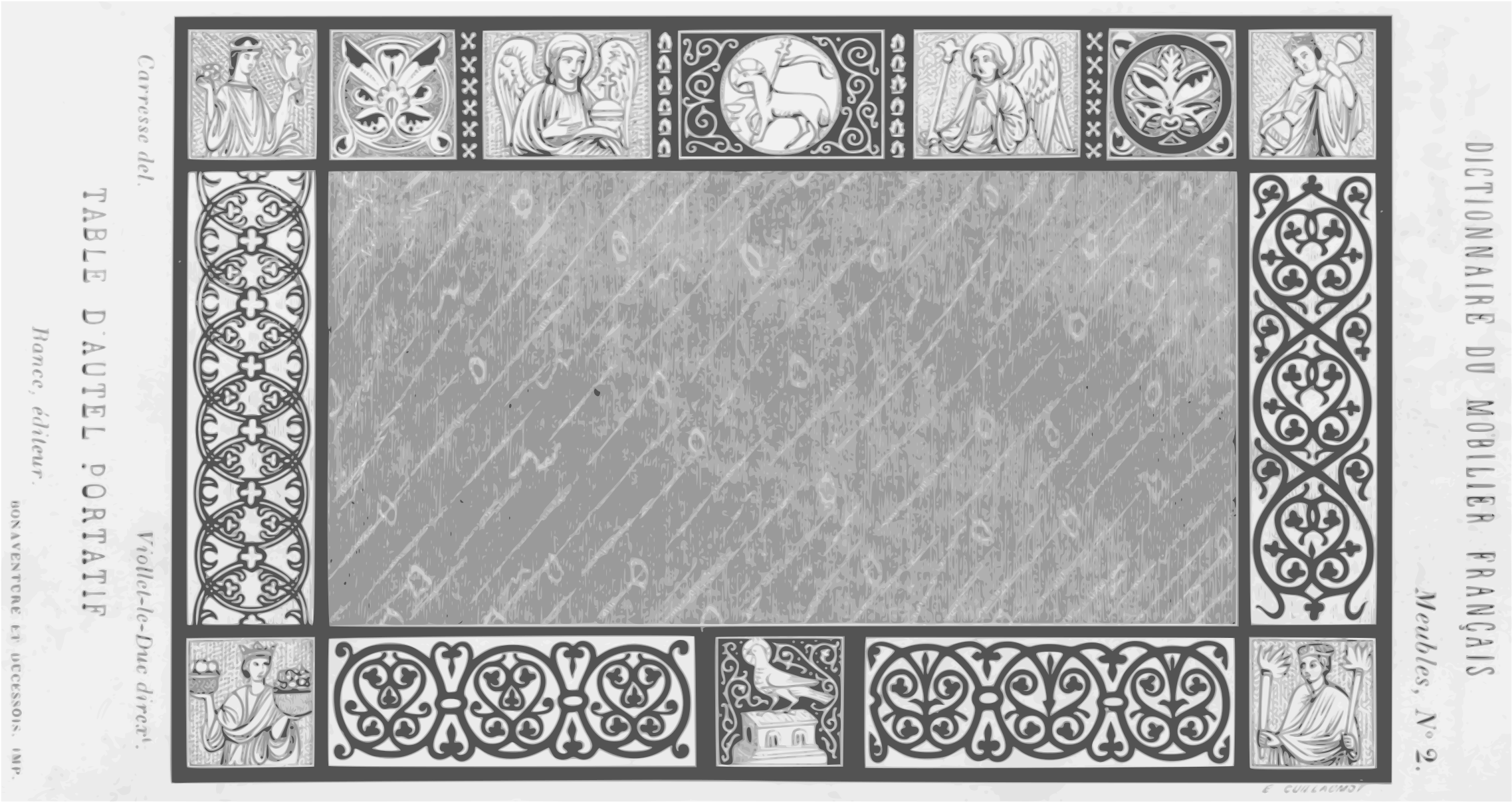 This Free Icons Png Design Of Altar-sacred Table (2400x1280), Png Download