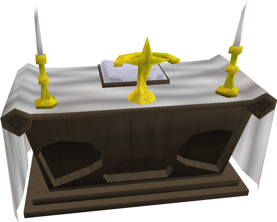 Altar - Scale Model (990x780), Png Download