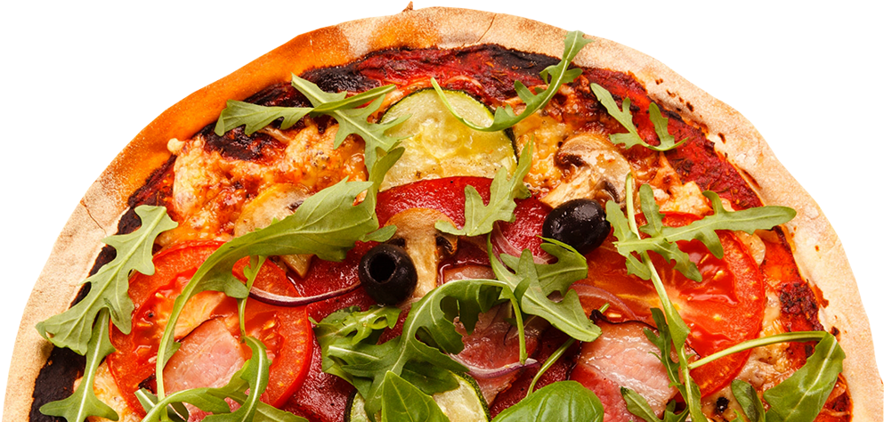 Pizza Italiana Png (1000x473), Png Download