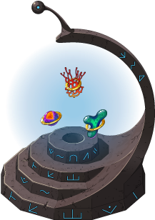 Temple2 - Futurama Worlds Of Tomorrow All Artefacts (460x460), Png Download