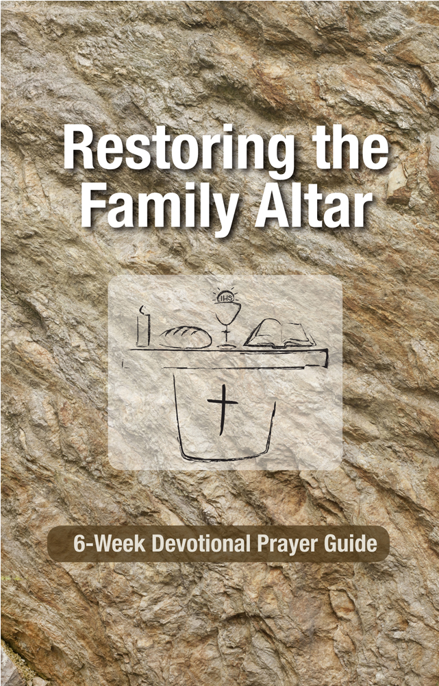 Restoring The Family Altar Front Cover - Poster (1000x1000), Png Download