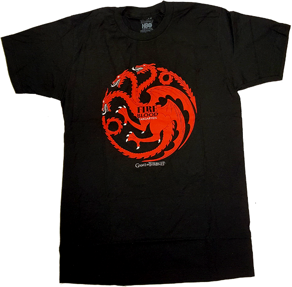 Game Of Thrones - Targaryen T Shirt (600x600), Png Download