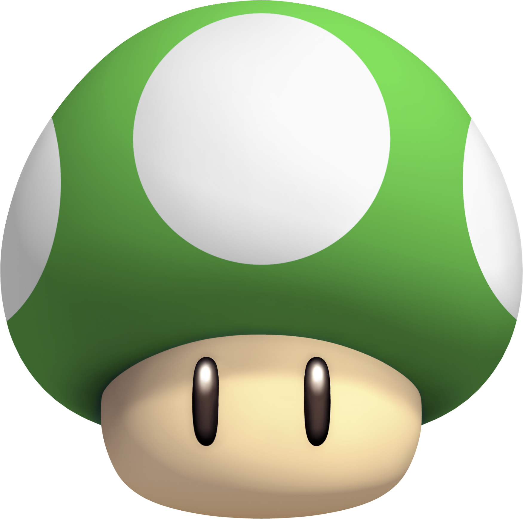 Scarabin - Mario 1 Up Mushroom (1751x1739), Png Download