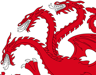 Emblema Casa Targaryen / Emblem House Targaryen - House Targaryen Logo Png (404x316), Png Download