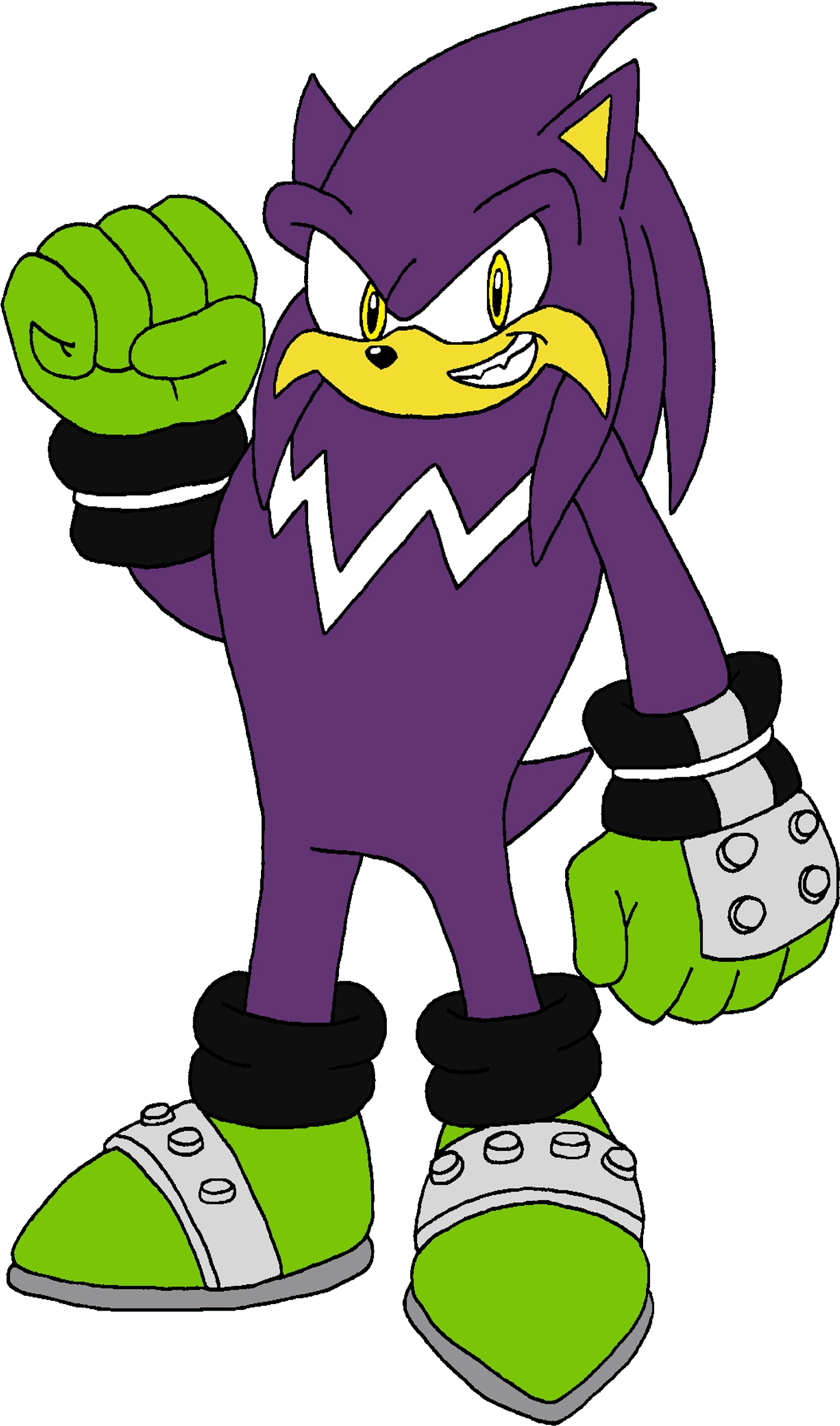 Thrash The Devil - Sonic Thrash (1496x2500), Png Download