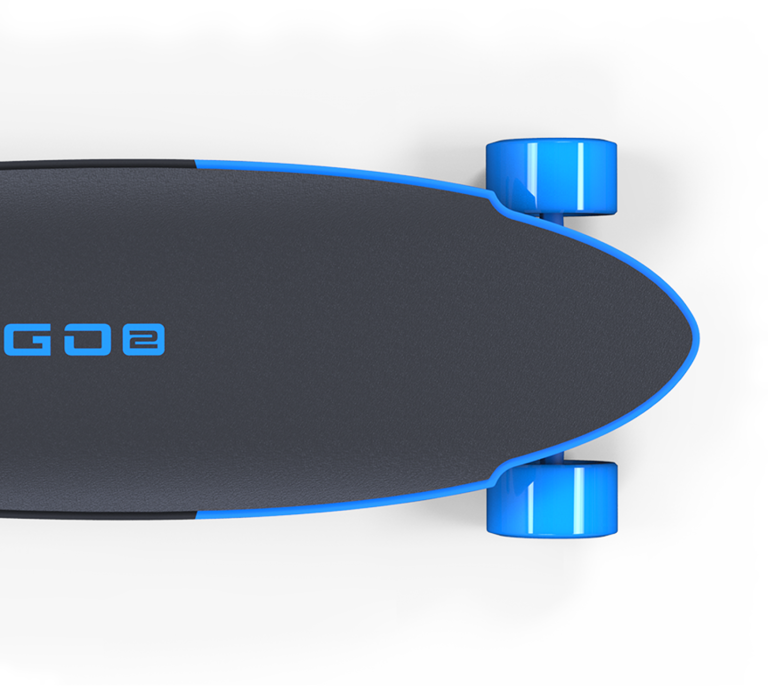 E Go 2 E Skateboard From Yuneec - Yuneec E-go2 Electric Longboard Hot Pink, Mount Skateboard (1520x1358), Png Download
