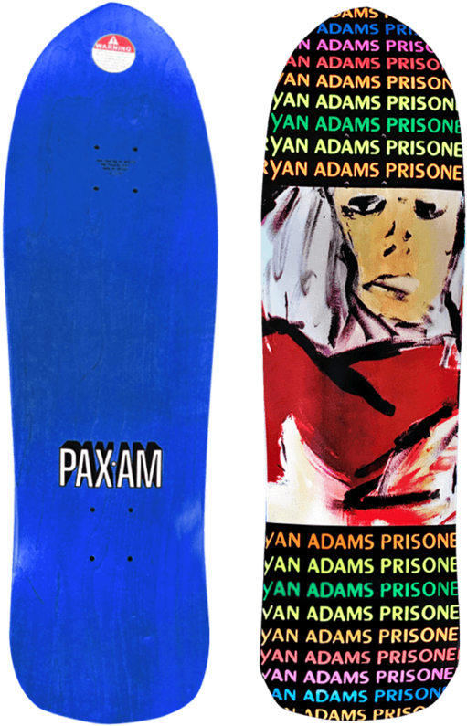 Prisoner Skate Deck - Adams, Ryan-prisoner (lp) (1024x1024), Png Download