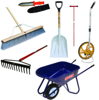 Landscape Tools (348x434), Png Download