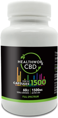 60ct 1500mg Full Spectrum Cbd Capsules - Acrylic Glaze Medium (500x500), Png Download