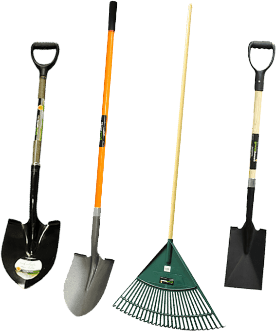 Stick Tools - Holland Greenhouse 24 Tine Poly Leaf Rake (658x800), Png Download