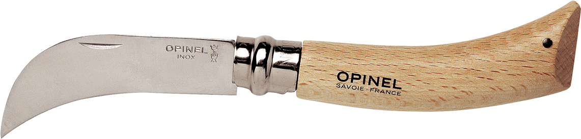 No 8 Stainless Steel Pruning Knife - Opinel N°08 Boxed Pruning Knife (1200x560), Png Download