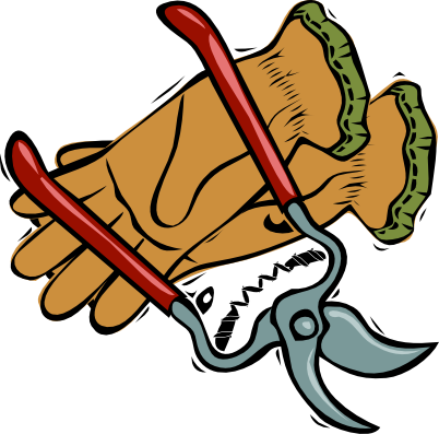 Gardening Tools - Yard Work Png (402x397), Png Download