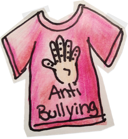 Pink-shirt1 - Anti Bullying Pink Day (416x452), Png Download