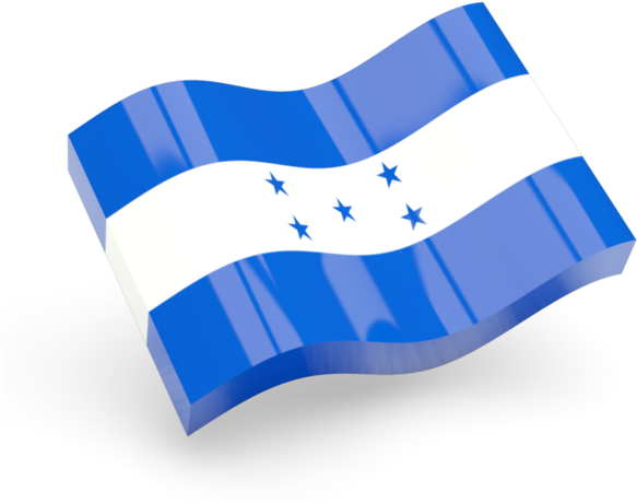 Illustration Of Flag Of Honduras - Bangladesh Flag Png Icons (640x480), Png Download