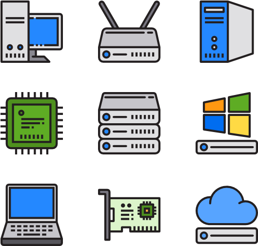 Computer Hardware - Business (600x564), Png Download