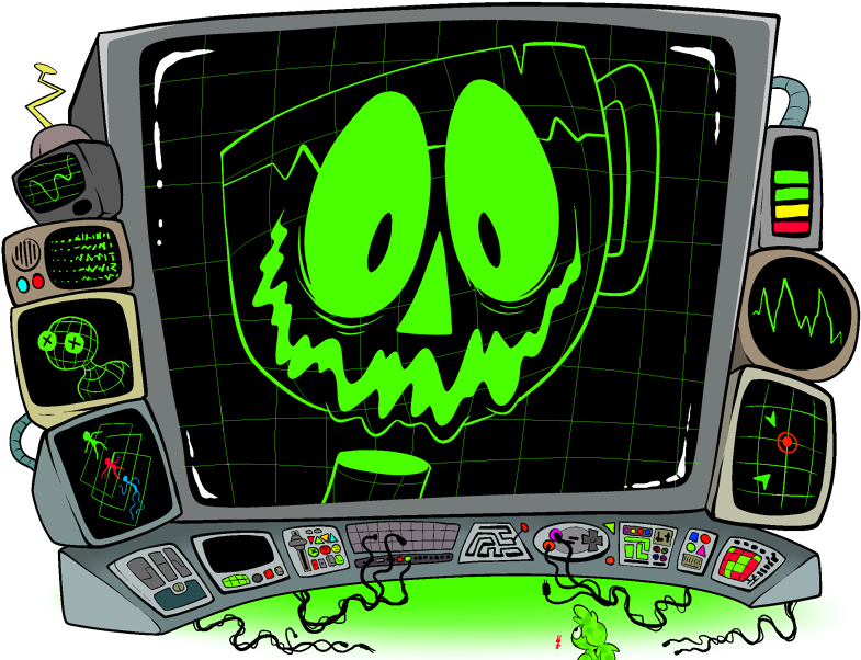 Computerchip - Crash Awful Hospital (800x612), Png Download