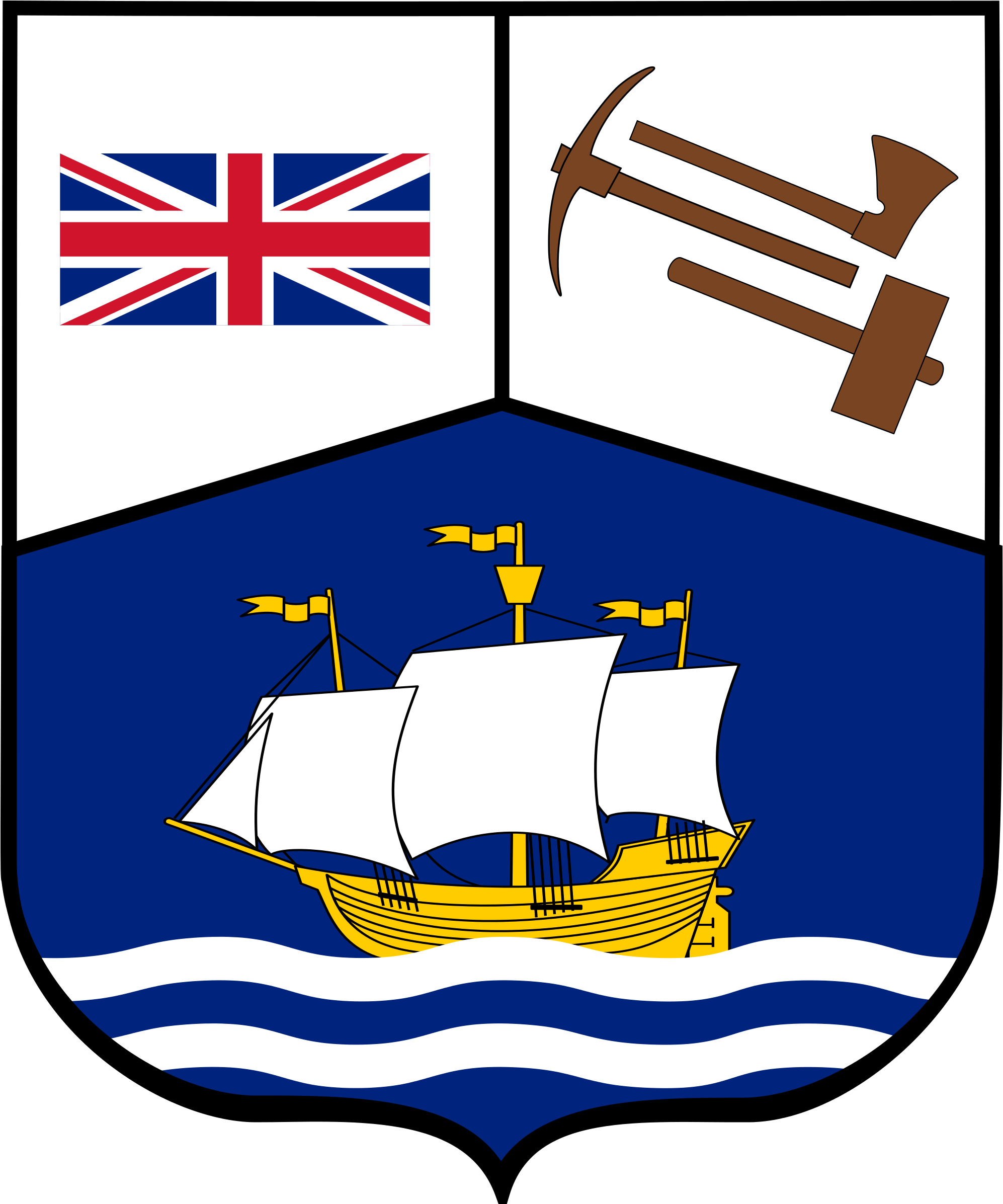 British Honduras - British Honduras Coat Of Arms (2000x2392), Png Download
