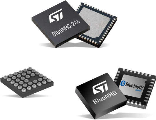 Stmicroelectronics Bluenrg 248 Ble System On Chip - Stmicroelectronics Bluenrg 2 (600x436), Png Download