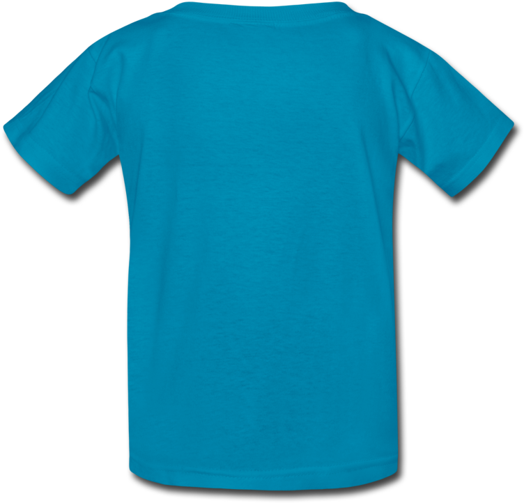Picture Of Kid's Ted Nugent Logo T-shirt - Blank Green Shirt Back (800x800), Png Download