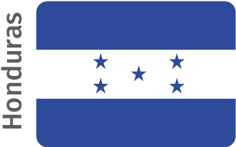 Programa De Cooperación 2015-2017 - Honduras Flag (401x401), Png Download
